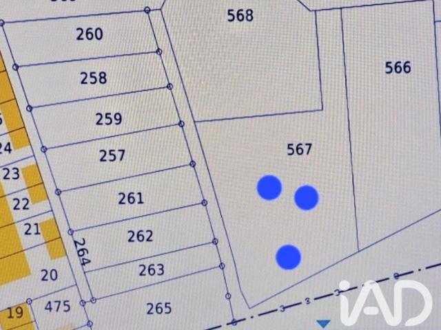 Terrain 933 m²