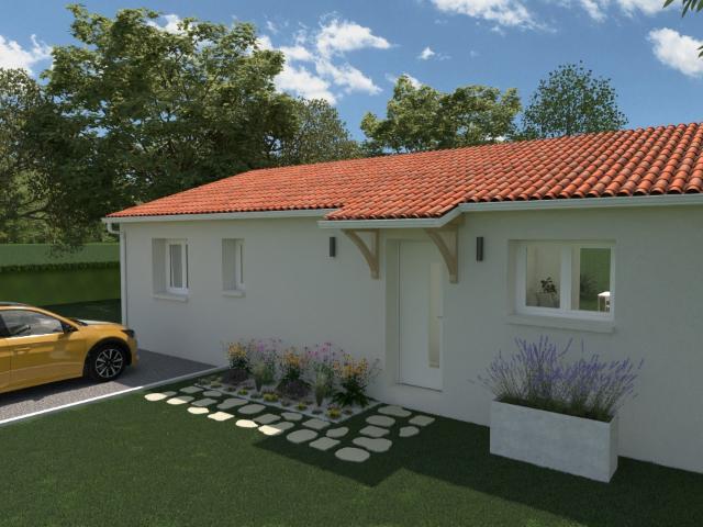 TERRAIN+MAISON A AIRE SUR ADOUR