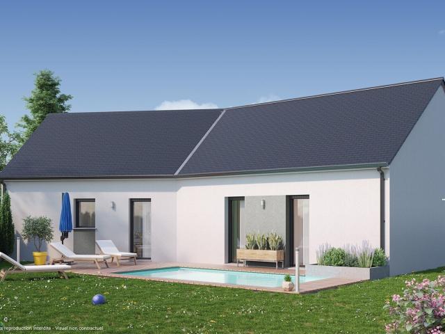 Terrain+Maison à Buthiers 4 chambres