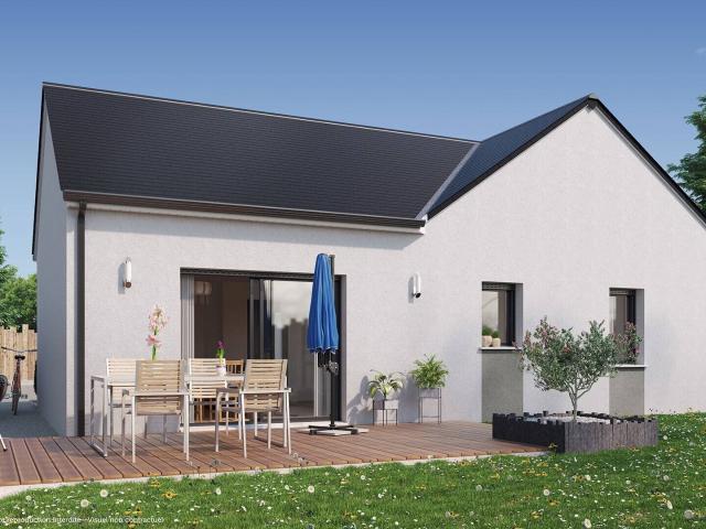 Terrain+Maison à Druye 3 chambres