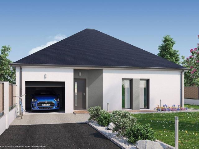 Terrain+Maison à Hommes 3 chambres