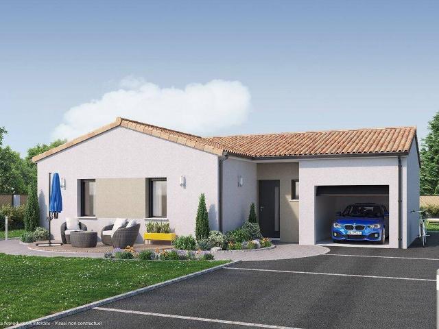 Terrain+Maison à La Plaine 2 chambres