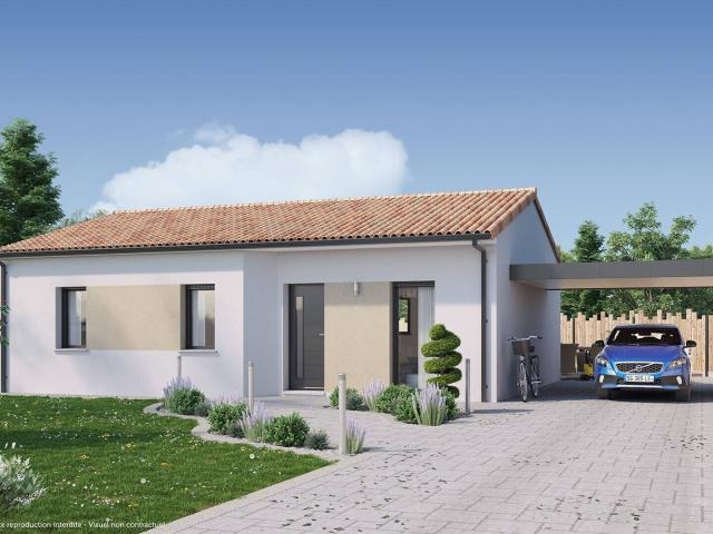 Terrain+Maison à Mimizan 3 chambres