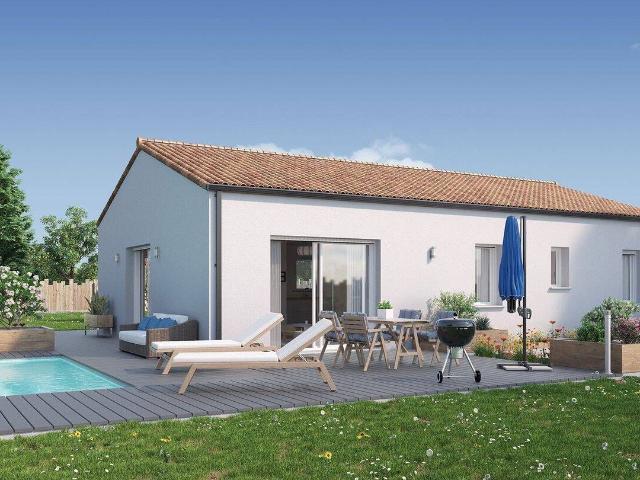 Terrain+Maison à Saint Hilaire de Riez 2 chambres