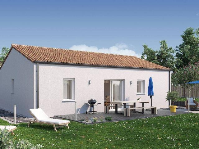 Terrain+Maison à Saint Hilaire de Riez 2 chambres