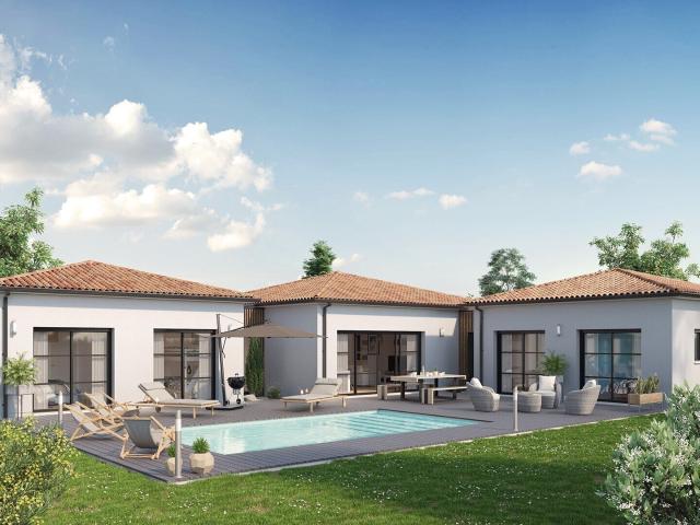 Terrain+Maison à Saint Martin la Pallu 4 chambres