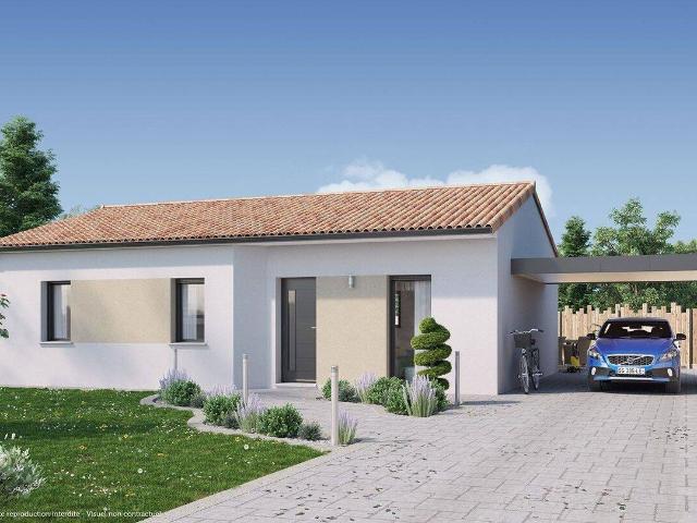 Terrain+Maison à Rivière Saas et Gourby 3 chambres