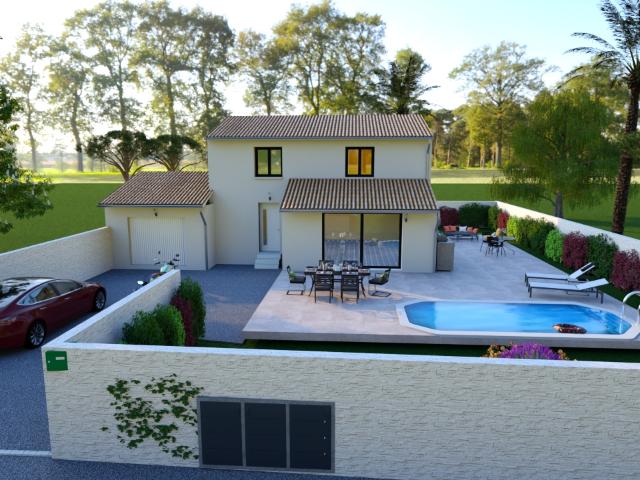 TERRAIN+MAISON