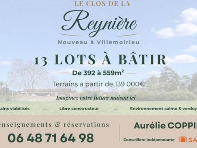 Terrains à bâtir aux portes de Crémieu