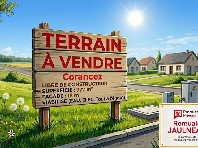 Terrains à bâtir Corancez de 777 m²