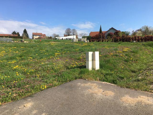 Terrains constructibles viabilisés de 597 m2 à 1194 m2