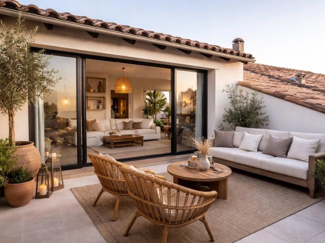 Terrasse Tropezienne proche Luxembourg 4 pièces, 105 m²