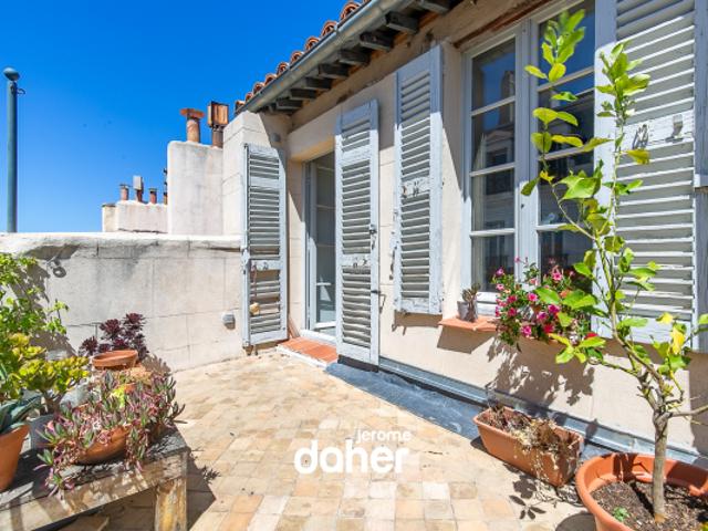Terrasse au sud en dernier étage