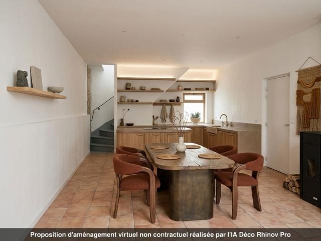Terrasse en toiture & grand garage: une maison de village rare proche d’Uzès