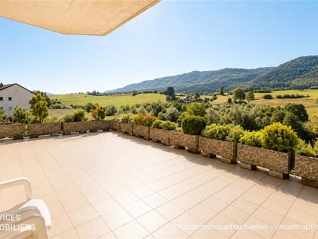 Terrassenwohnung mit einem aussergewöhnlichen Panoramablick