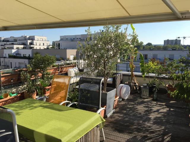 Terrassen, Maisonettewohnung in Pempelfort
