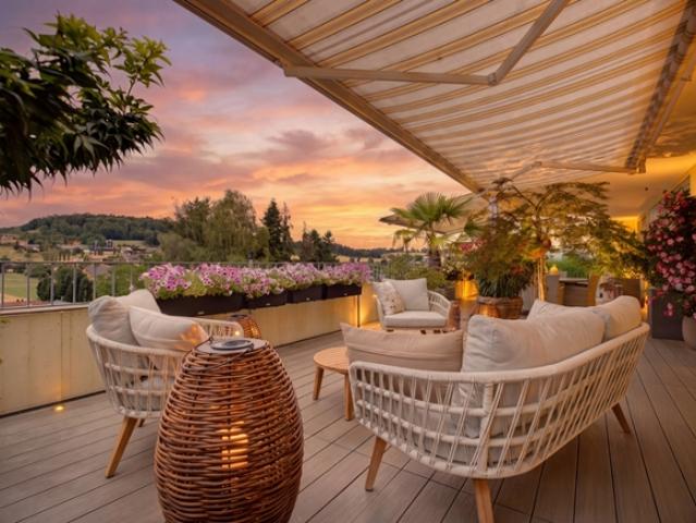TERRASSENOASE IM RUHIGEN HÄGGLINGEN