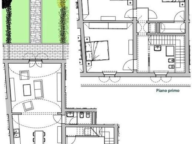 Terratetto in vendita a San Michele Pisa in Ristrutturato composto da 6vani
