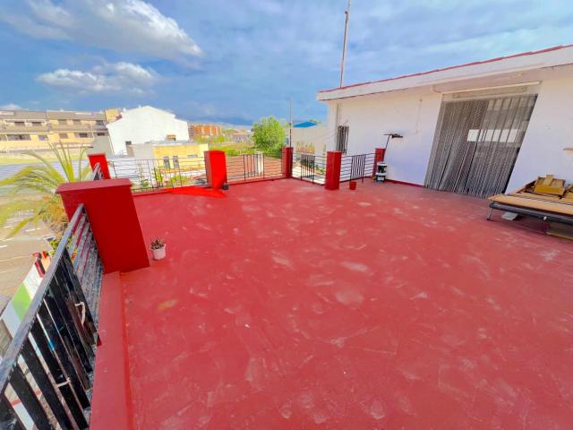 Terraza que levantará pasiones Muro de Alcoy Alicante