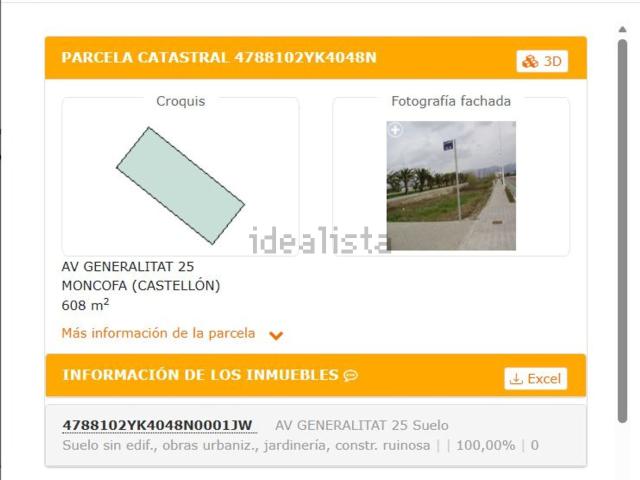 Terreno, Moncofa