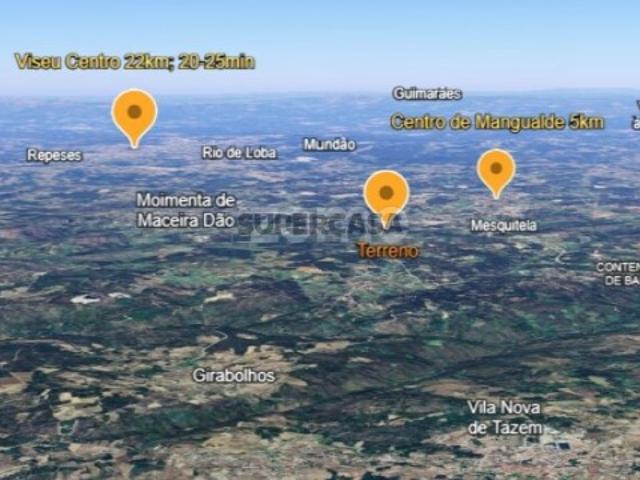 Terreno a 5 minutos do centro de Mangualde o seu Sonho