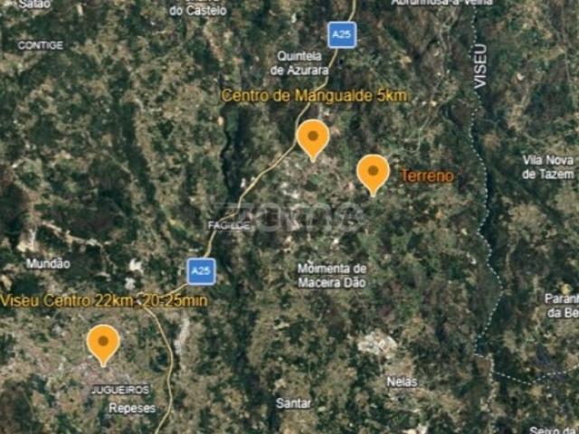 Terreno a 5 minutos do centro de Mangualde o seu Sonho