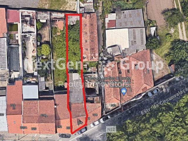 Terreno a 800m do H. S. João FRENTE À CIRCUNVALAÇÃO | 26063705511