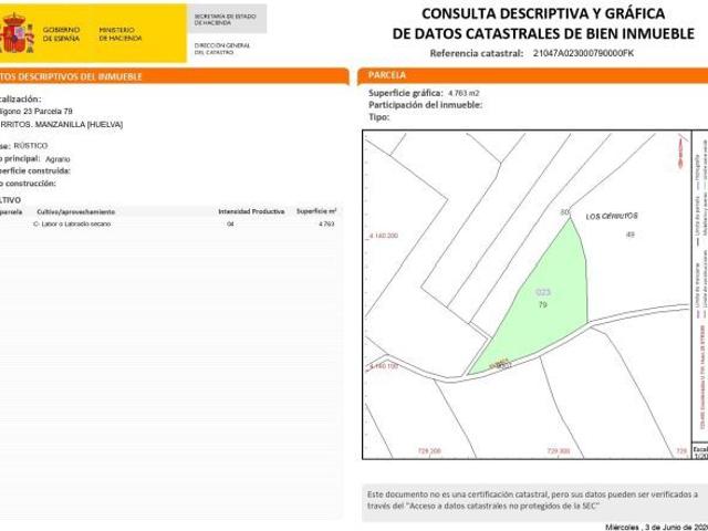 Terreno agrario Bollullos de la Mitación