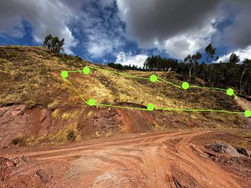TERRENO AGRICOLA A 15 DOLARES EL M2 EN HUAMPAR ENTRADA A CUSCO POROY