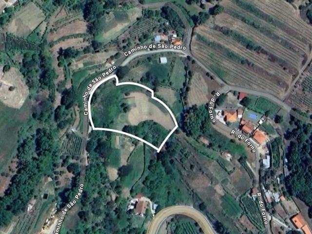 Terreno agrícola com muita água em S. Pedro, de Santa Marinha do Zêzere e Baião, Porto