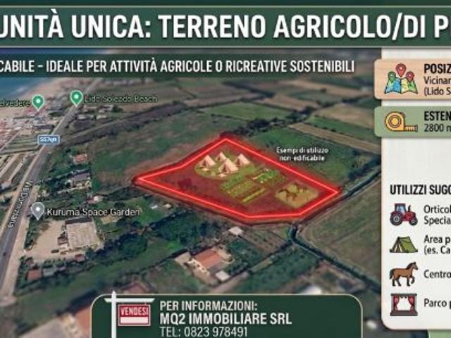 TERRENO AGRICOLO NEI PRESSI DI VIA DOMIZIANA RIF. V3247