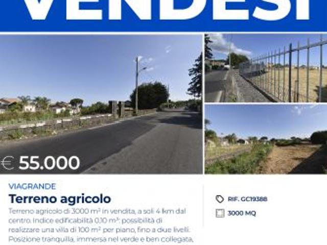 Terreno Agricolo in Vendita a Viagrande – Un’Occasione Unica!