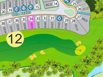 Terreno en Venta. Vista Campo de Golf