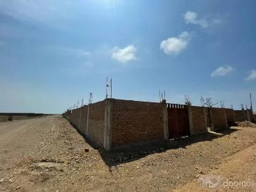 TERRENO AMPLIO 320 M2 CERCADO EN MATERIAL NOBLE SAN PEDRO DE LLOC