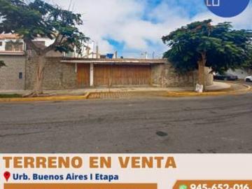 Terreno Buenos Aires Esquina 550m