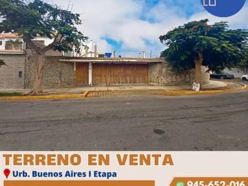 Terreno Buenos Aires Esquina 550m²