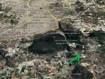 TERRENO CAMPESTRE RUSTICO DE 2,589 M2, DETRÁS DEL CIMATARIO A SOLO 20 MINS DEL CENTRO DE QUERETARO