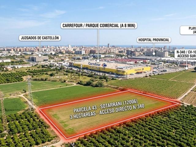 Terreno, Ciutat del Transport La Salera, Castellón de la Plana / Castello de la Plana