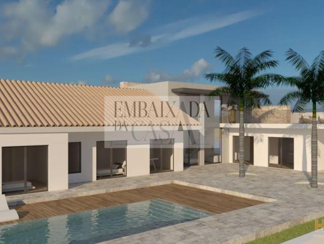 Terreno com 5.531m2 e projeto aprovado p/ Moradia T4 | 26074085334