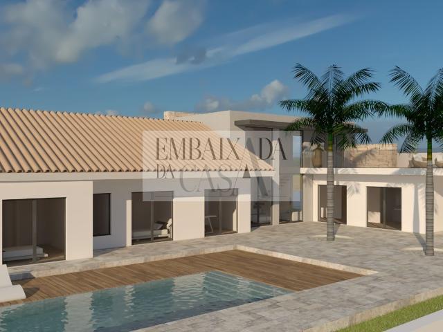 Terreno com 5.531m2 e projeto aprovado p/ Moradia T4