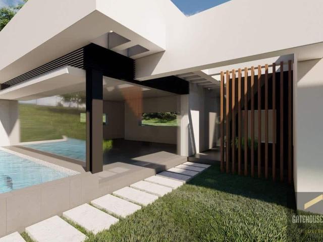 Terreno com aprovação para uma moradia T4 em Loulé Algarve m² Loulé são clemente
