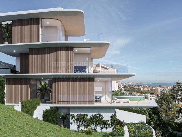 Terreno com projeto aprovado na parede fantástica vista de mar