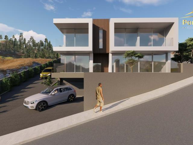 Terreno com Projeto Aprovado para 4 Moradias Modernas com Vista Mar – Pronto a Construir