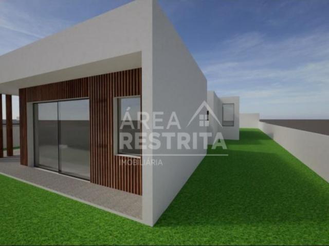 Terreno com projeto aprovado para Moradia Térrea com piscina