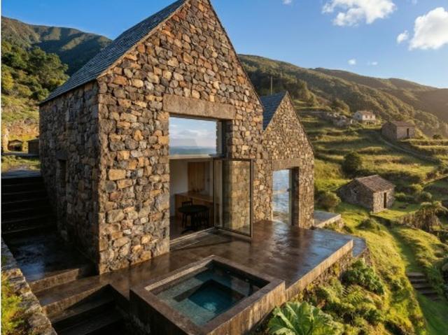 Terreno com Projeto Aprovado Vista Mar e Montanha no Estreito da Calheta