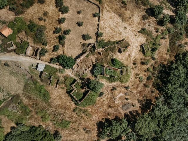 Terreno com ruina T1 / Fundão, Telhado