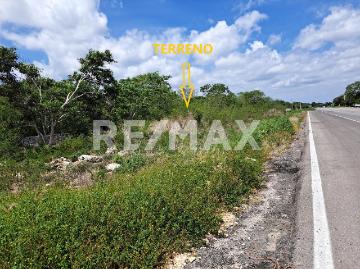 Terreno comercial a pie de carretera Merida Tizimin en Motul Yucatán
