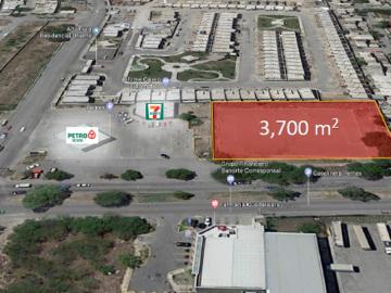 Terreno Comercial en Renta en Mezquital en Apodaca