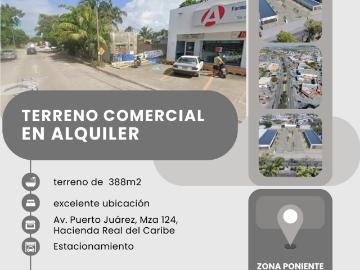 Terreno Comercial en Renta – Hacienda Real del Caribe, Cancún, Q.R
