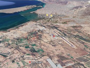Terreno con Escritura en Venta en Chametla, La Paz, BCS, con Financiamiento